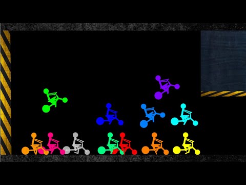 Bicycle Crush - Survival Bicycle Race in Algodoo