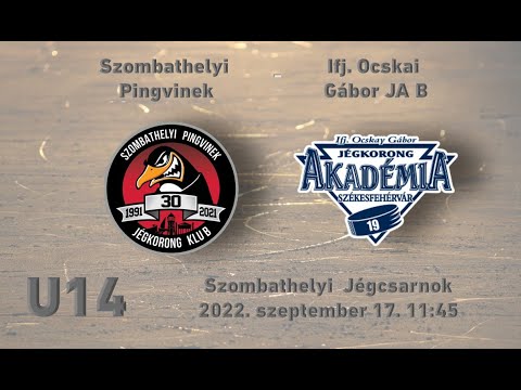 U14 71 Szombathelyi Pingvinek -  Ifj. Ocskay Gábor JA B (élő közvetítés)