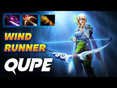 Qupe Windranger [28/5/18] WIND RUNNER - Dota 2 Pro Gameplay [Watch & Learn]