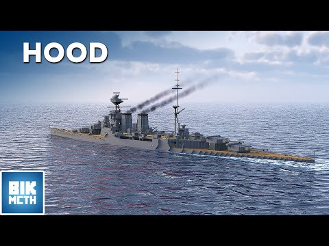 BikMCTH - HMS Hood in Minecraft