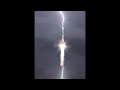 Russian Rocket Gets Hit by Lightning and Keeps Going #shorts