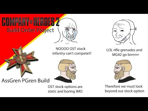 (1v1) Ostheer/Wehrmacht Assault Grenadier Open | Company of Heroes 2 Build Order Project