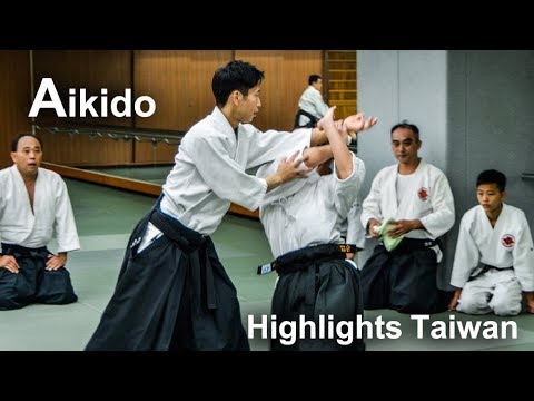 Aikido Highlights in Taiwan - Shirakawa Ryuji shihan