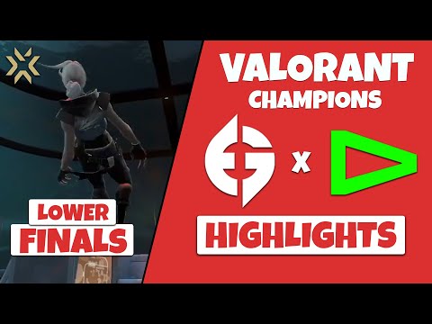 EPIC LOWER FINALS!! Evil Geniuses (EG) vs LOUD - HIGHLIGHTS | VALORANT CHAMPIONS 2023