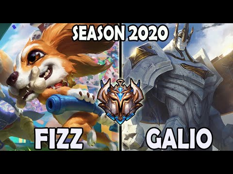 OTP Fizz vs Galio [ MID ] Lol Challenger Korea