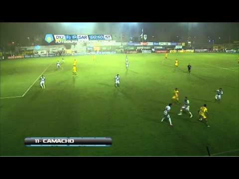 Gol de Camacho. Defensa 1 - Sarmiento 0. Fecha 31. Torneo Primera B Nacional.
