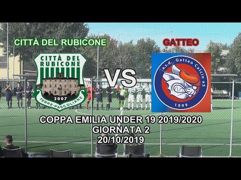 CITTÀ DEL RUBICONE VS GATTEO - UNDER 19 COPPA EMILIA - FASE A GIRONI - GIORNATA 2
