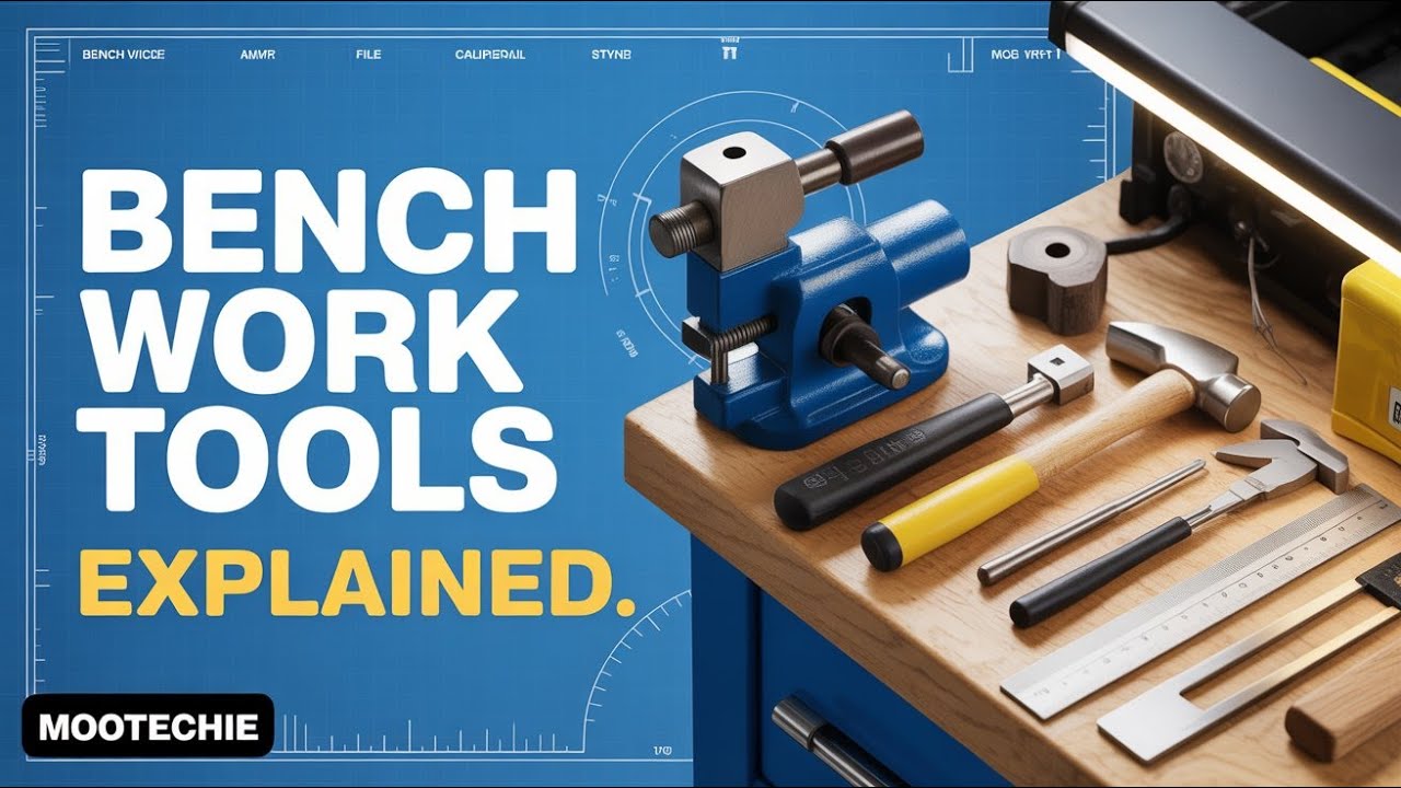 Bench Work Tools Explained | Workshop Practice Basics for Engineering Students | Mootechie