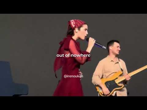 Gracie Abrams - Out of Nowhere (lyrics) | Unreleased Live