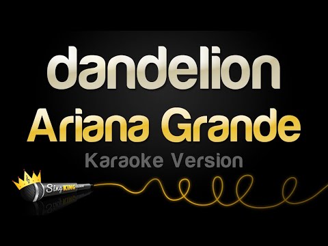 Ariana Grande - dandelion (Karaoke Version)