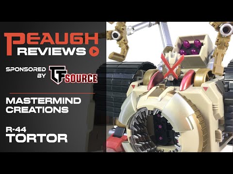 Video Review: Mastermind Creations R-44 TORTOR