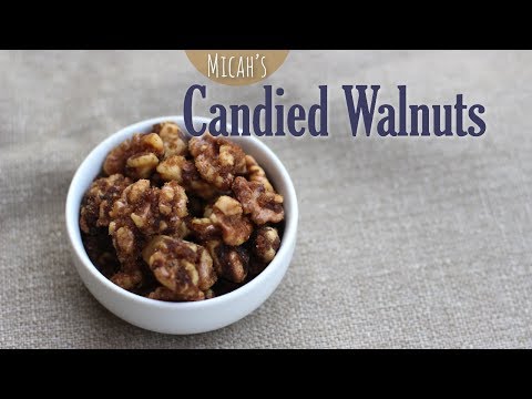 ヴィーガンのくるみの砂糖漬け (Vegan Candied Walnuts)