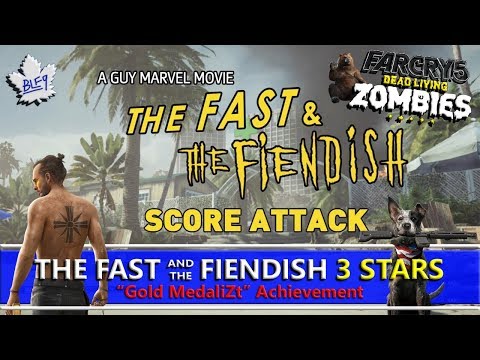 Far Cry 5 - The Fast & The Fiendish Score Attack 3 Stars (Dead Living Zombies DLC)