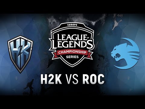 H2K vs. ROC - Week 9 Day 2 | EU LCS Spring Split |  H2k-Gaming vs. Team Roccat (2018)