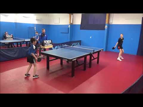 LU Jiali vs MAIJALA Onerva | U13 girls teams | Finnish U13 and U15 championships 2024