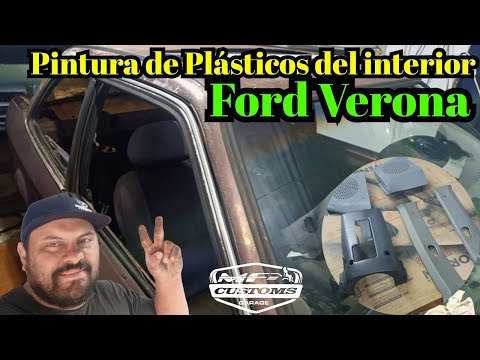 Thumbnail for Saga del Verona Epi. 5: pintamos los plásticos del interior que estaban viejos, quemados y gastos. by Ford Verona