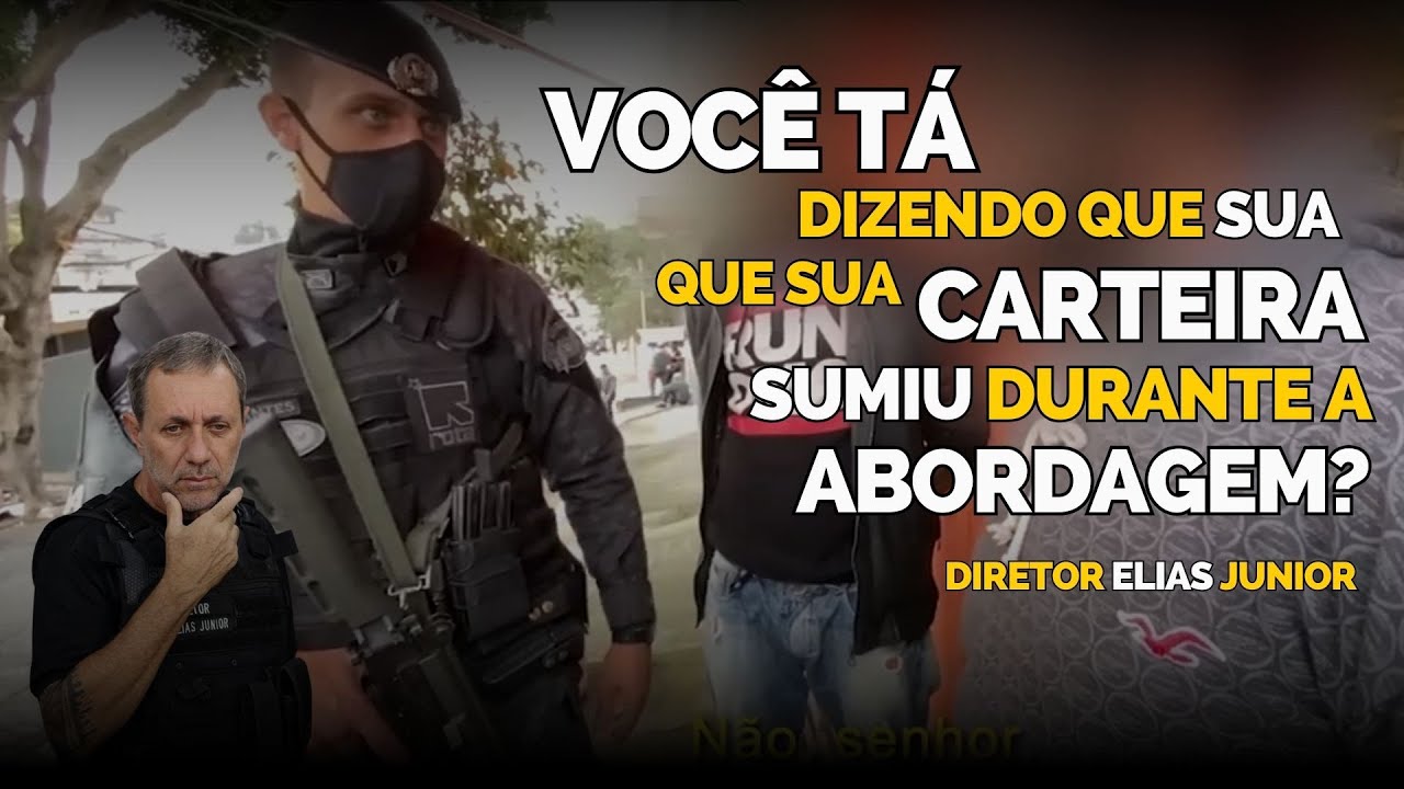 Policial de ROTA acusado de R0UBAR carteira Diretor Elias Junior