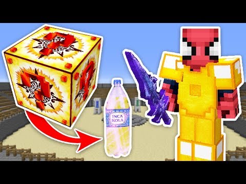 İNKA ŞANS BLOKLARI CHALLENGE - Minecraft (İnka Kola,Şans Heykelleri)