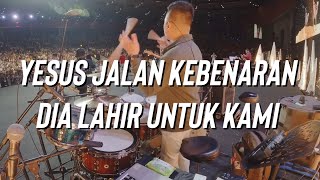 Download lagu Echa Soemantri - Yesus Jalan Kebenaran, Dia Lahir Untuk Kami #ESdrumcam mp3