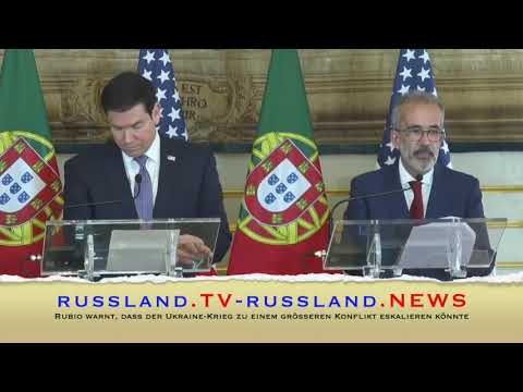 Rubio warnt, dass der Ukraine Krieg zu einem größeren Konflikt eskalieren könnte