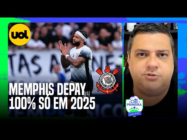 PVC: Corinthians cogita ter novo parceiro em contrato de Memphis Depay