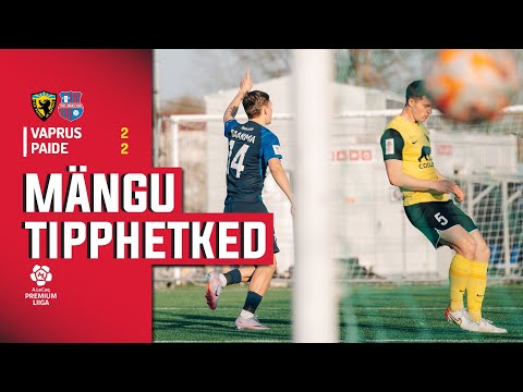 Pärnu JK Vaprus - Paide Linnameeskond I 2:2 I Premium Liiga 8. voor I 2023