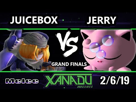 S@X 288 SSBM - Jerry (Jigglypuff)  Vs. Juicebox [L] (Sheik) - Smash Melee Grand Finals