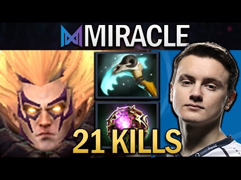 Invoker Dota 2 Gameplay Miracle with 21 Kills and Octarine