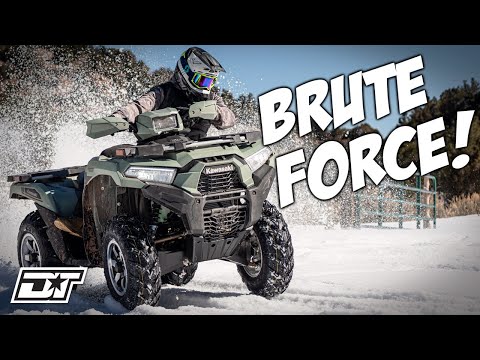 2024 Kawasaki Brute Force 750 Review | Overhauled and Updated!