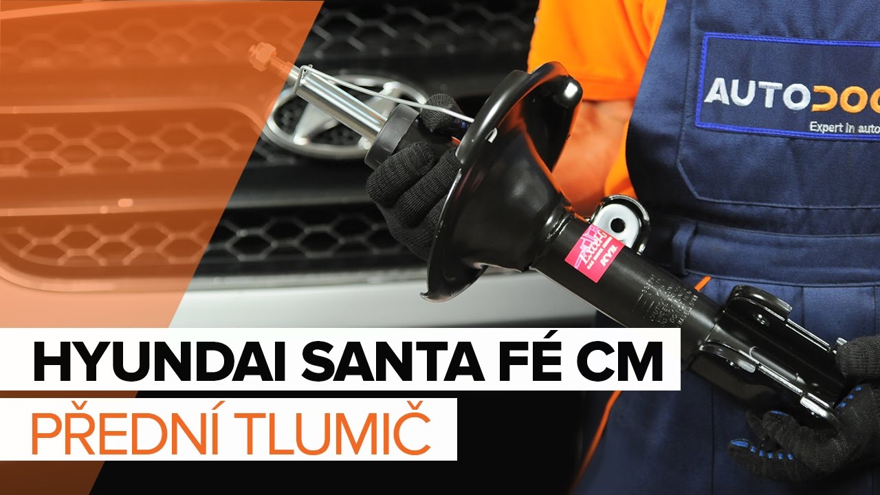 Jak vyměnit přední pérovací jednotka na Hyundai Santa Fe CM – návod k výměně