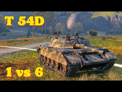 World of tanks T 54D - 6,4 K Damage 8 Kills, wot replays