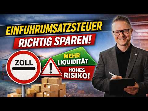 Einfuhrumsatzsteuer beim Import vermeiden – so sicherst du Liquidität