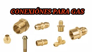 CONEXIONES para GAS (Aprende fácil!!