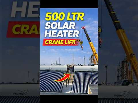 V-Guard solar water heater short installation video 1 — Arun Hitech Coimbatore Tamil Nadu