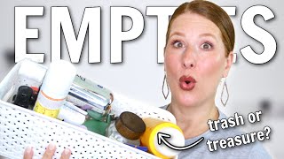 6 MONTHS OF MAKEUP EMPTIES 🗑️