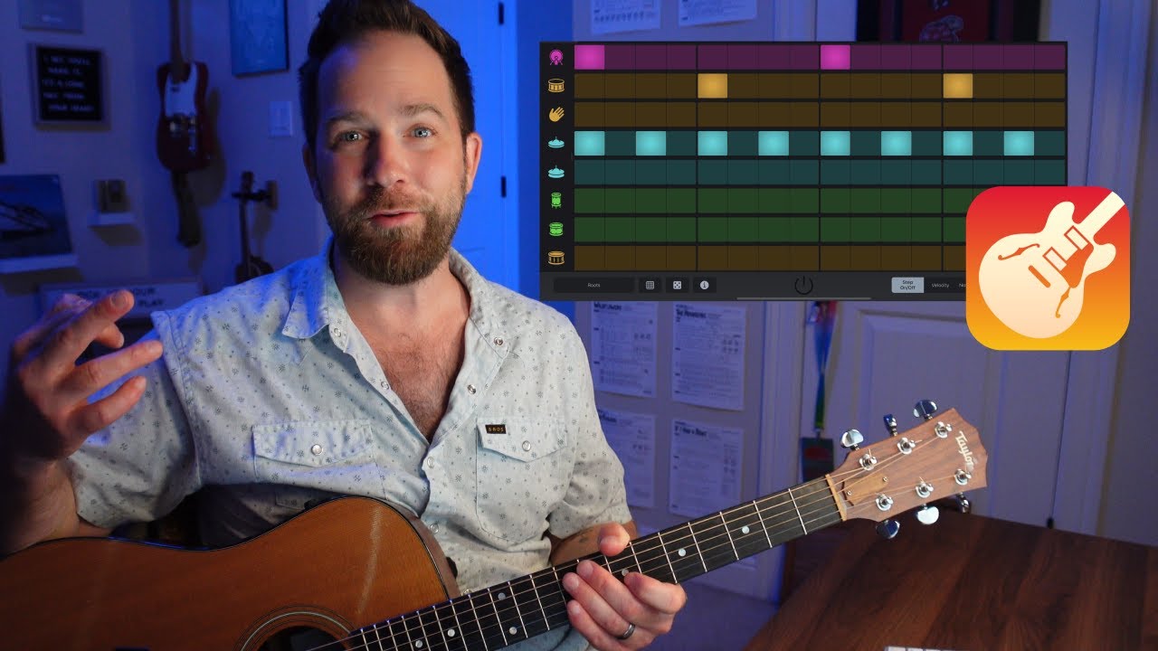 Video thumbnail for How to Make Drum Tracks Using GarageBand's Beat Sequencer