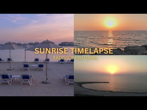 Lovely Sunrise 🌅| Amazing Views 😍| Radisson Blu 🏨 |#sunrise #beautiful #morning #beach #summer#love