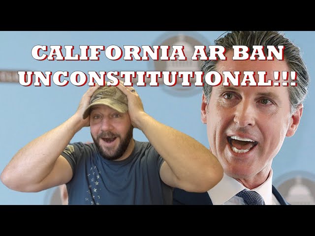 California “Assault Weapons Ban” overturned!!! This has MASSIVE implications!