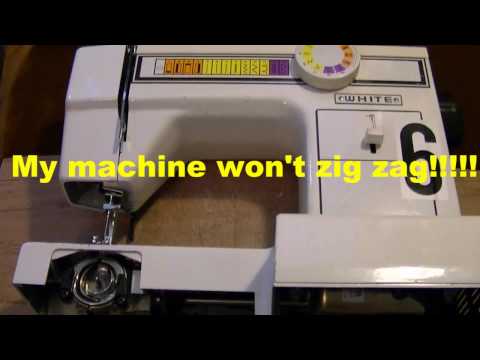 My Sewing Machine Won't Zig Zag - Timing Repair