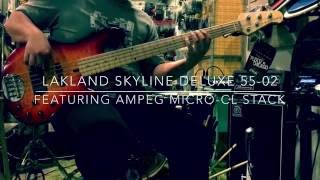 Video thumbnail for Lakland Skyline Deluxe 55-02 by Drumstore Soundroom