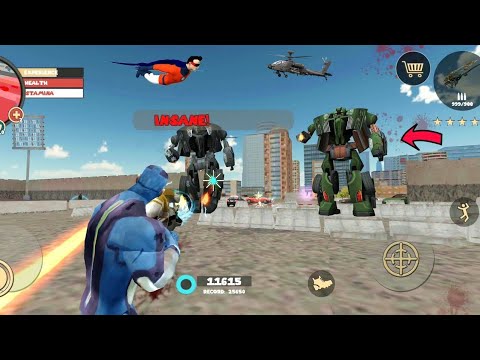rope hero voice town ( Heavy blaster gun power new weapons police fight) Ayazhussainyt