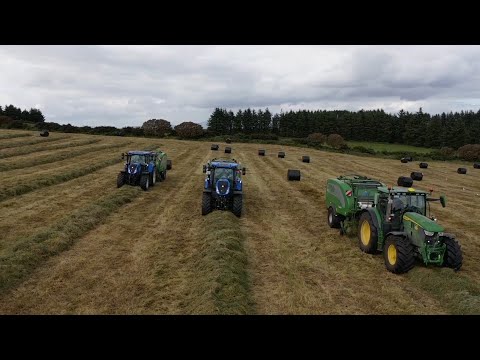 Silage 2023. 3 fusions take on MONSTER swarts . Donal Murphy Agri contractor