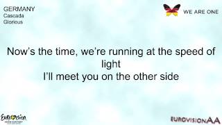 Eurovision 2013 | Germany: Cascada - Glorious | Lyrics