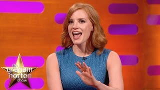 Jessica Chastain Shocked By Penis Problems - The Graham Norton Show