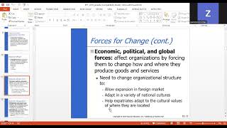 Types and forms of Organizational Change