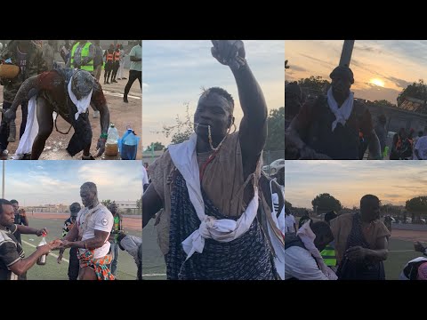 Entrée de Babou Sarr Diofior et Djidiack Djilasse à Mbour LAPB 10 millions 