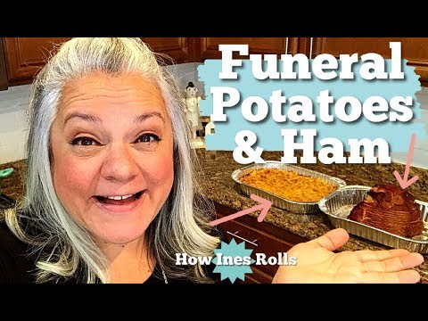 Funeral Potatoes & Ham | How We Make Christmas Dinner! | *How Ines Rolls*