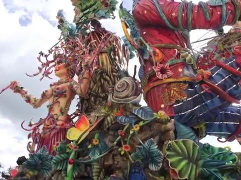 Carnevale di Sciacca 2014 - I carri allegorici