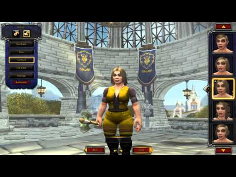 WoW - Draenor - DWARF FEMALE Customization [4K60]
