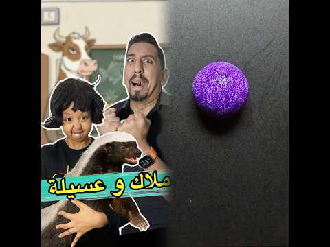 ملاك مخاطرة مع باباها على عسيلة 😂😂#zyadcomedy #fpy #غرير_العسل #عسيلة #funny